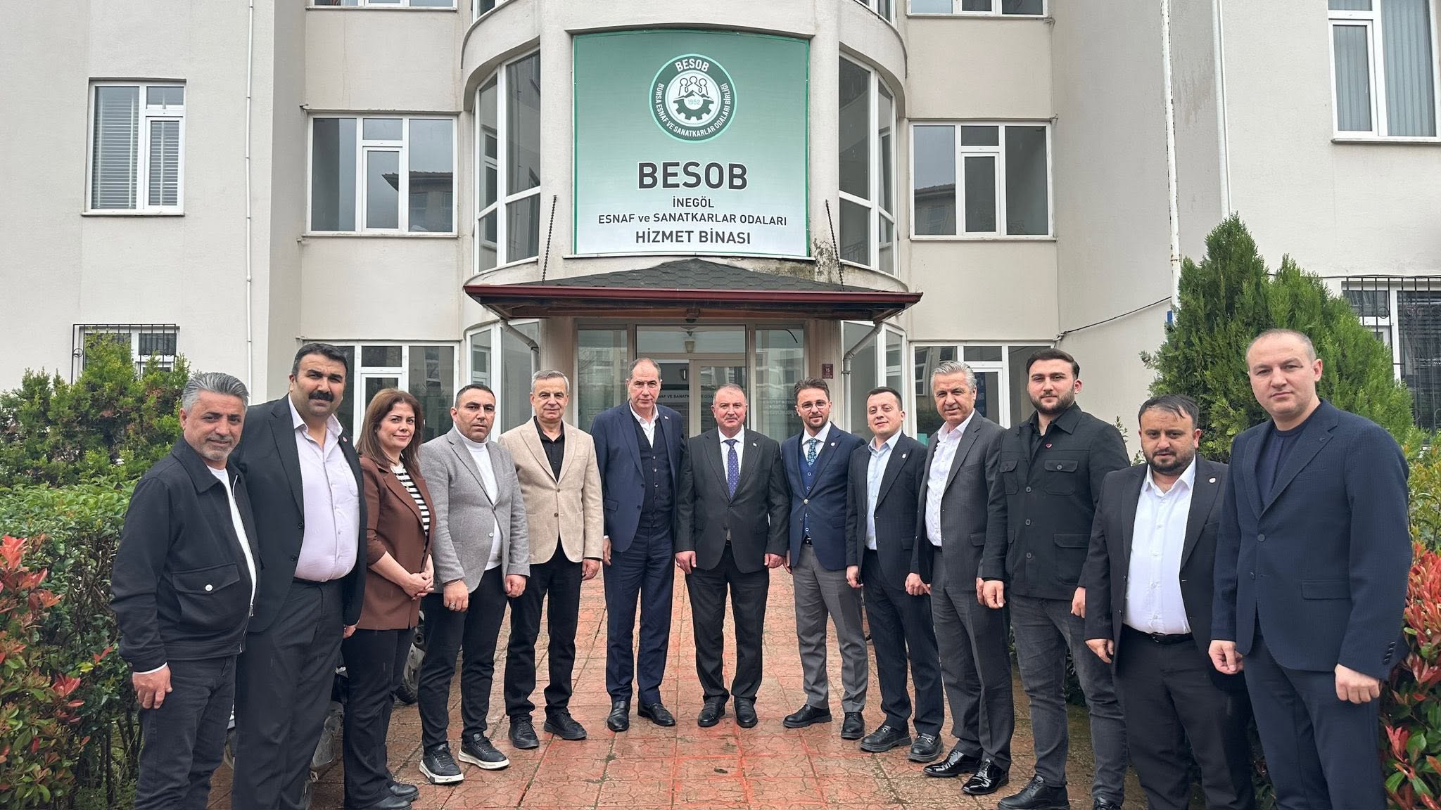 Türkiye Ağaç İşleri Federasyonu Genel Başkanı Sayın Hüseyin Taklacı ve Yönetimi Odamızda