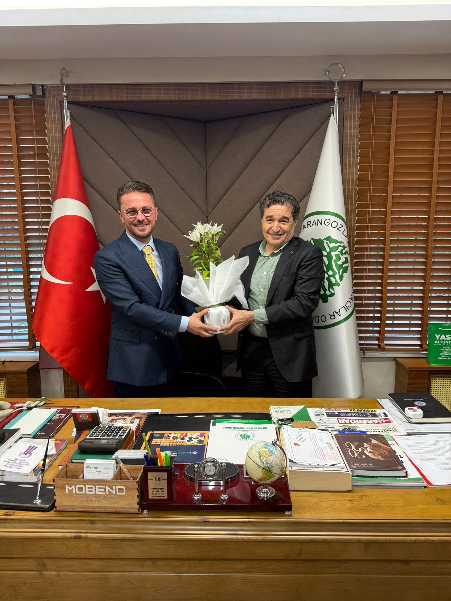Mobilya Sektörüne Katkı Sunan İsimler Odamızda Ağırlanmıştır