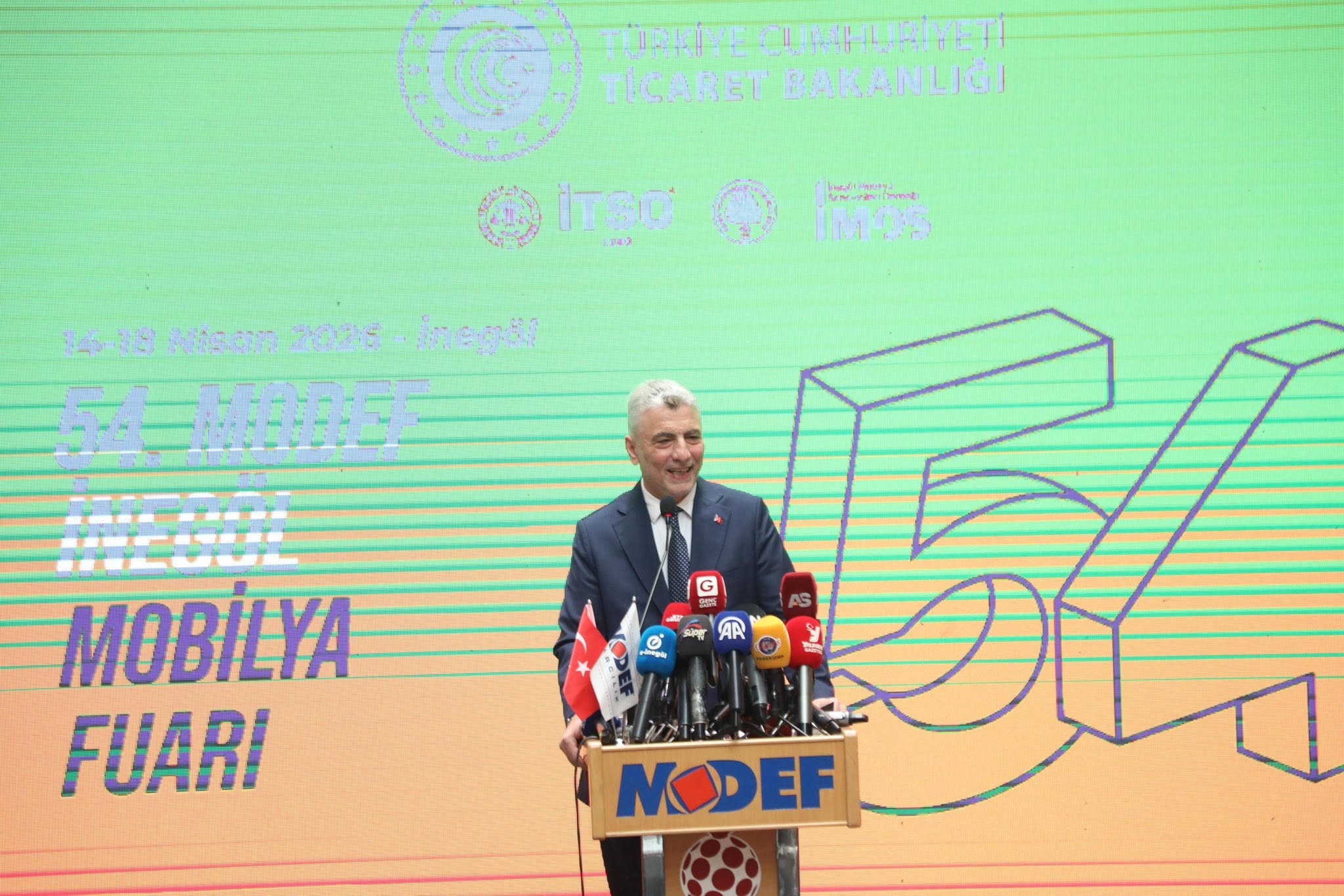 54. MODEF Fuarı’nın Açılışı Gerçekleştirildi