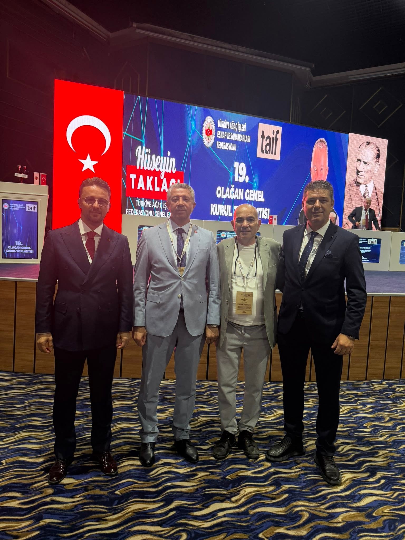 Türkiye Ağaç İşleri Federasyonu Yönetiminde İnegöl’ü Temsil Edeceğiz
