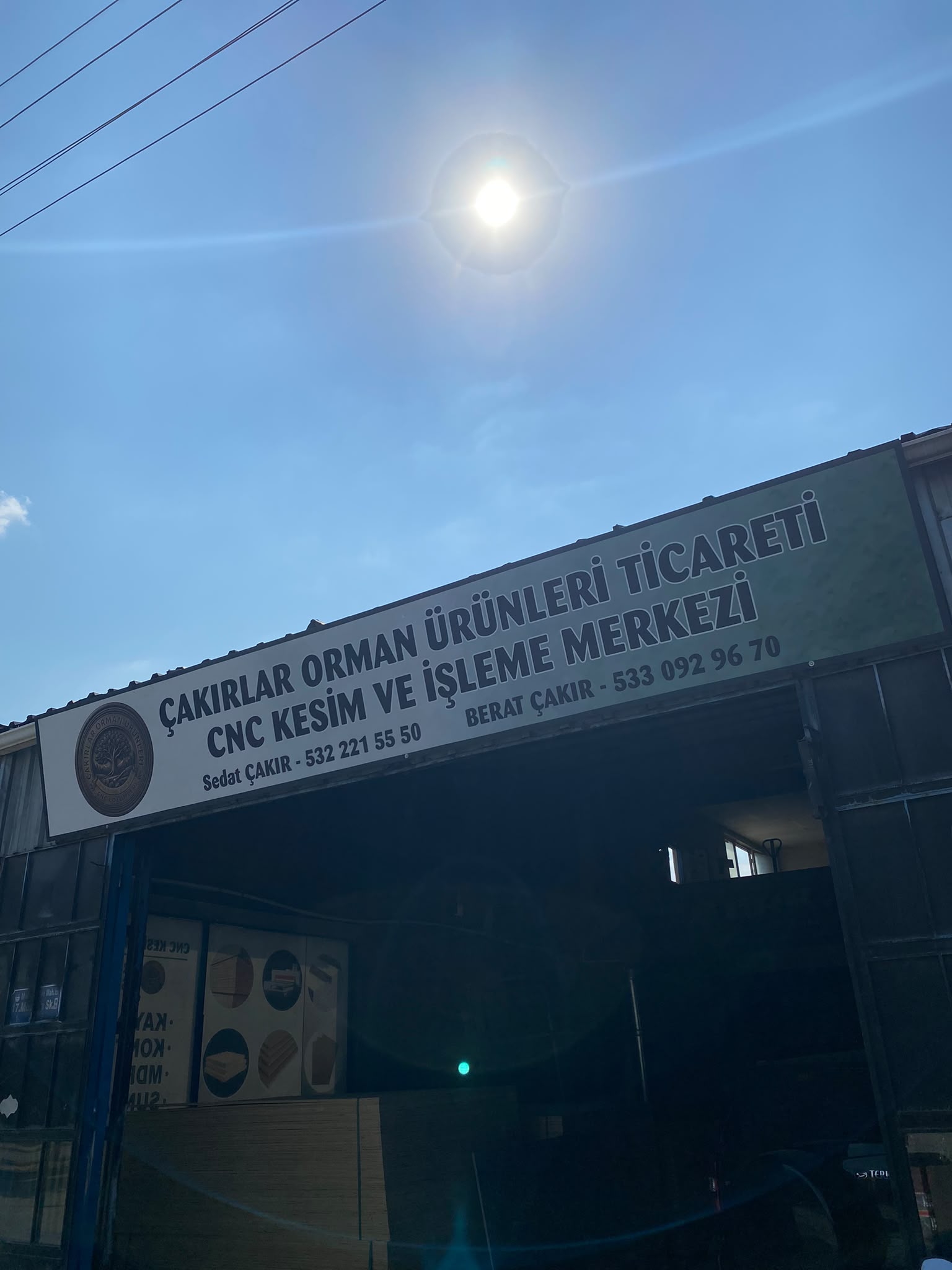 ÇAKIRLAR ORMAN ÜRÜNLERİ TİCARETİ VE CNC ÇÖZÜMLERİ